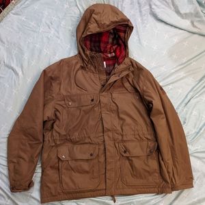 Columbia jacket flannel lined